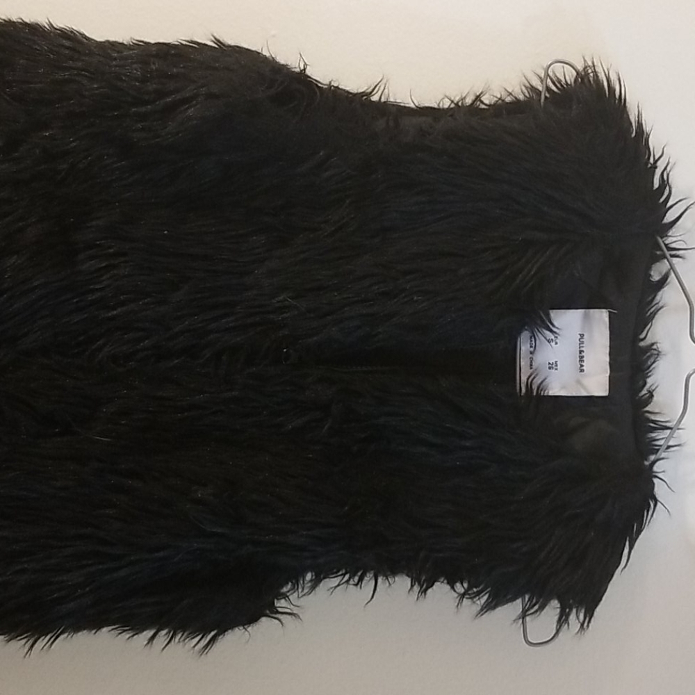 Pull&bear faux fur vest